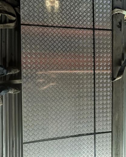 Baklavalı galvaniz sac